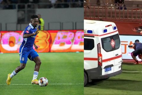 Un fotbalist care a jucat la FCU Craiova și-a rupt gâtul în timpul meciului VIDEO